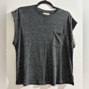 Universal Thread Charcoal Muscle Tee